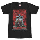 Men's Marvel Deadpool Grave T-Shirt