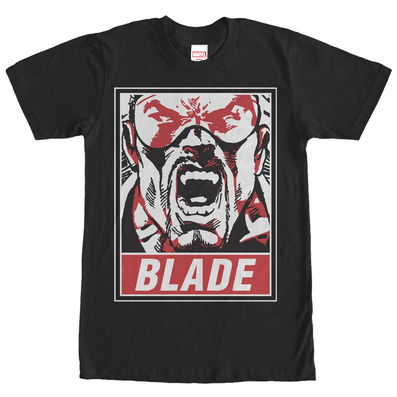 Men's Marvel Blade Poster T-Shirt