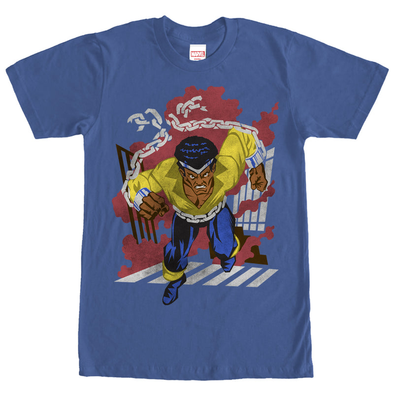 Men's Marvel Power Man Breaks Free T-Shirt