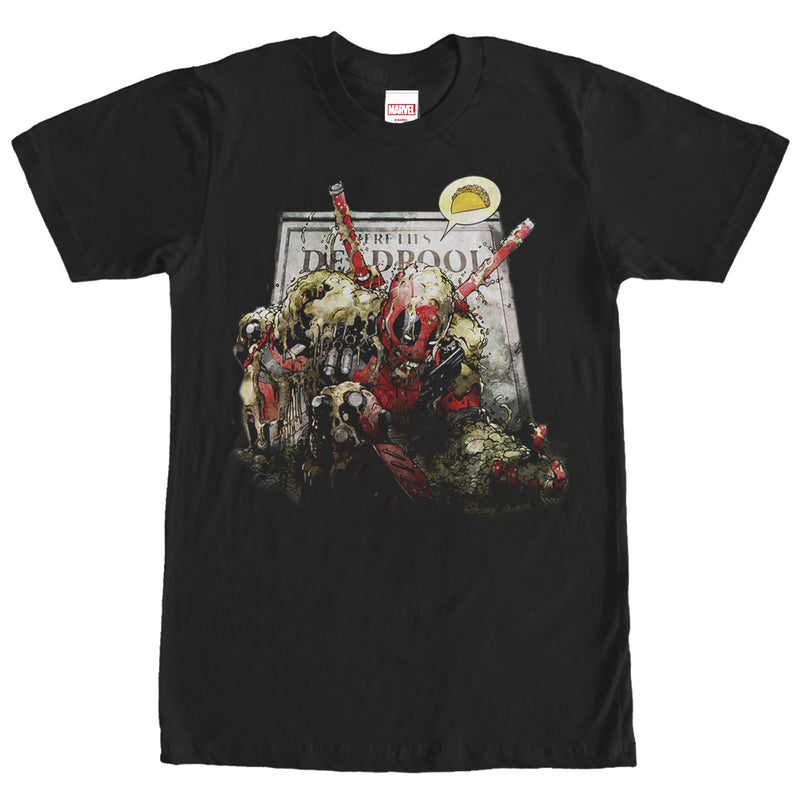 Men's Marvel Deadpool Rise for Tacos T-Shirt