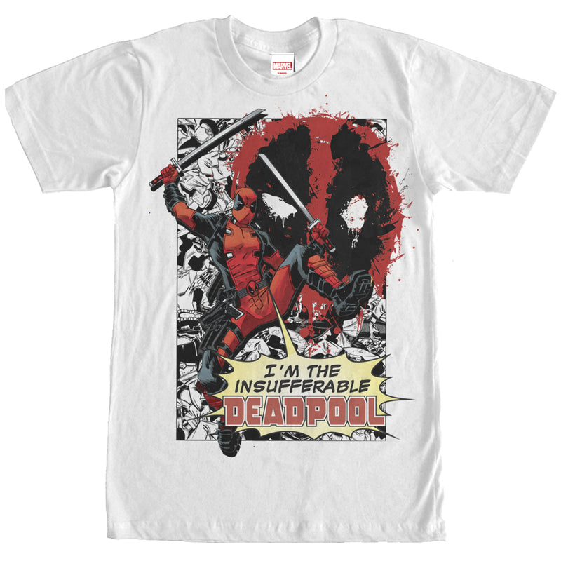 Men's Marvel Deadpool Insufferable T-Shirt