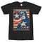 Men's Marvel Captain America Poster T-Shirt
