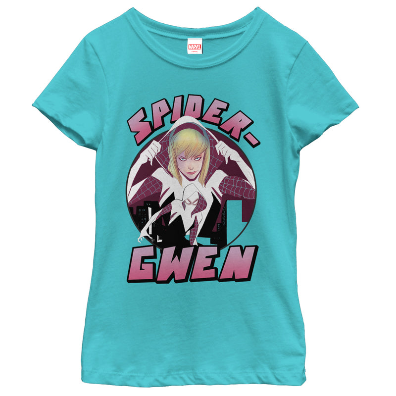 Girl's Marvel Spider Gwen T-Shirt