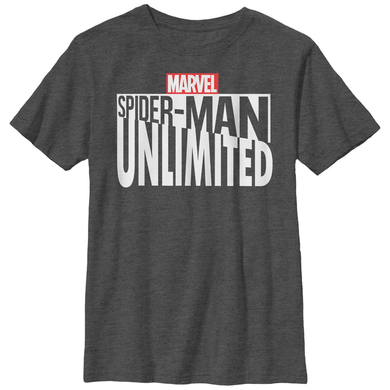 Boy's Marvel Spider-Man Unlimited Logo T-Shirt