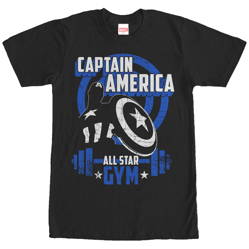 Men's Marvel Captain America All Star Gym T-Shirt