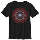 Boy's Marvel Captain America 3D Shield T-Shirt
