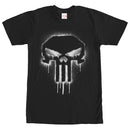 Men's Marvel Punisher Drip Skull Symbol T-Shirt