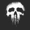 Men's Marvel Punisher Skull Logo Pull Over Hoodie