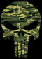 Men's Marvel Punisher Camo Skull Symbol T-Shirt