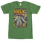 Men's Marvel Hulk Comic Book Cover Print T-Shirt