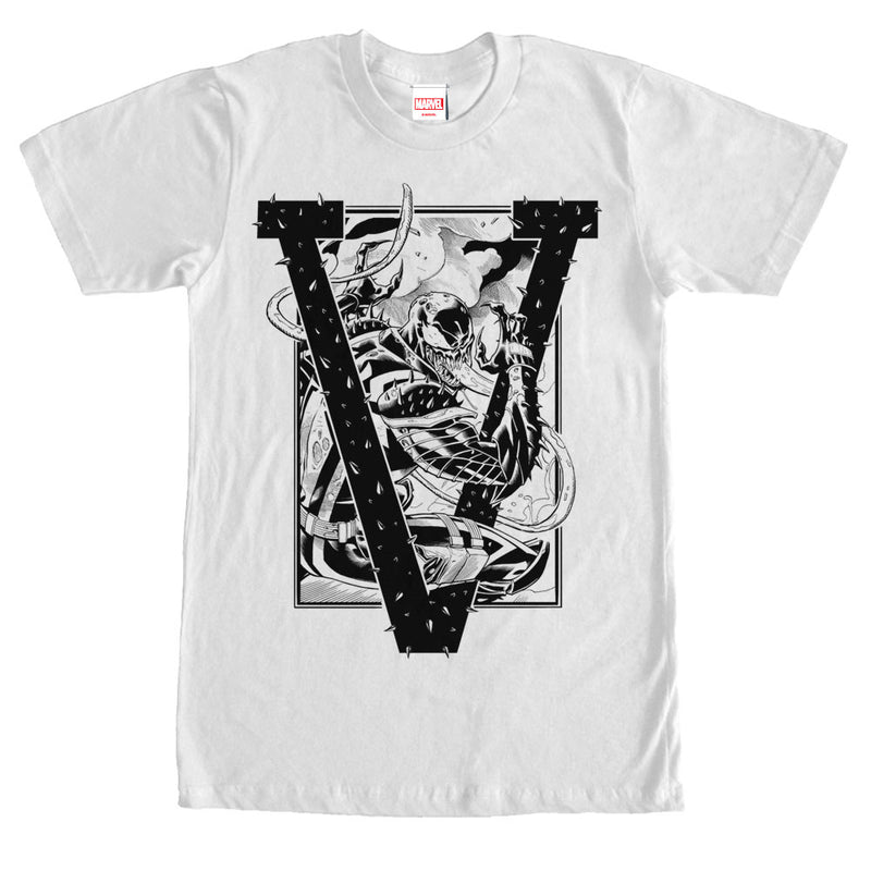 Men's Marvel V is for Venom T-Shirt