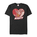 Men's Marvel Thor Be Mighty Heart T-Shirt