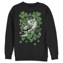 Men's Marvel St. Patrick's Day Hulk Clover Field Sweatshirt