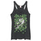 Women's Marvel St. Patrick's Day Hulk Clover Field Racerback Tank Top