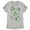 Women's Marvel St. Patrick's Day Clover Icon T-Shirt