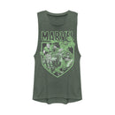 Junior's Marvel Avengers Shield Festival Muscle Tee