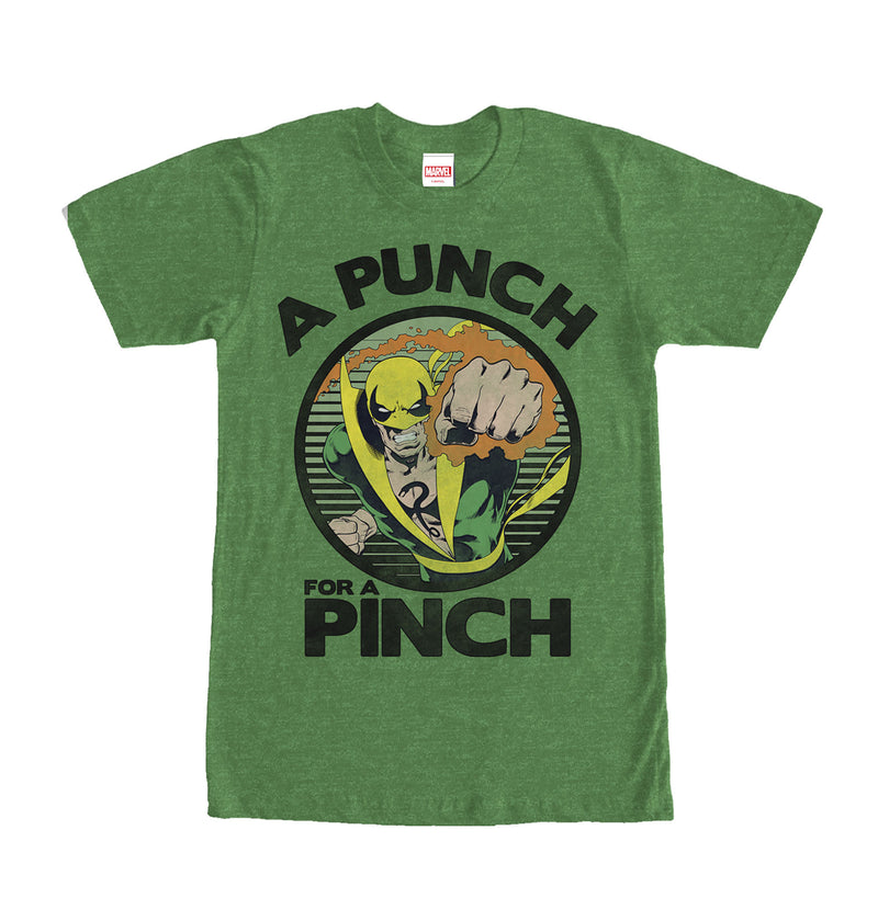 Men's Marvel St. Patrick's Iron Fist Punch for a Pinch T-Shirt