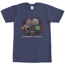 Men's Marvel Guardians of the Galaxy Kawaii T-Shirt