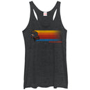 Women's Marvel Guardians Galaxy Star-Lord Kawaii Rainbow Racerback Tank Top