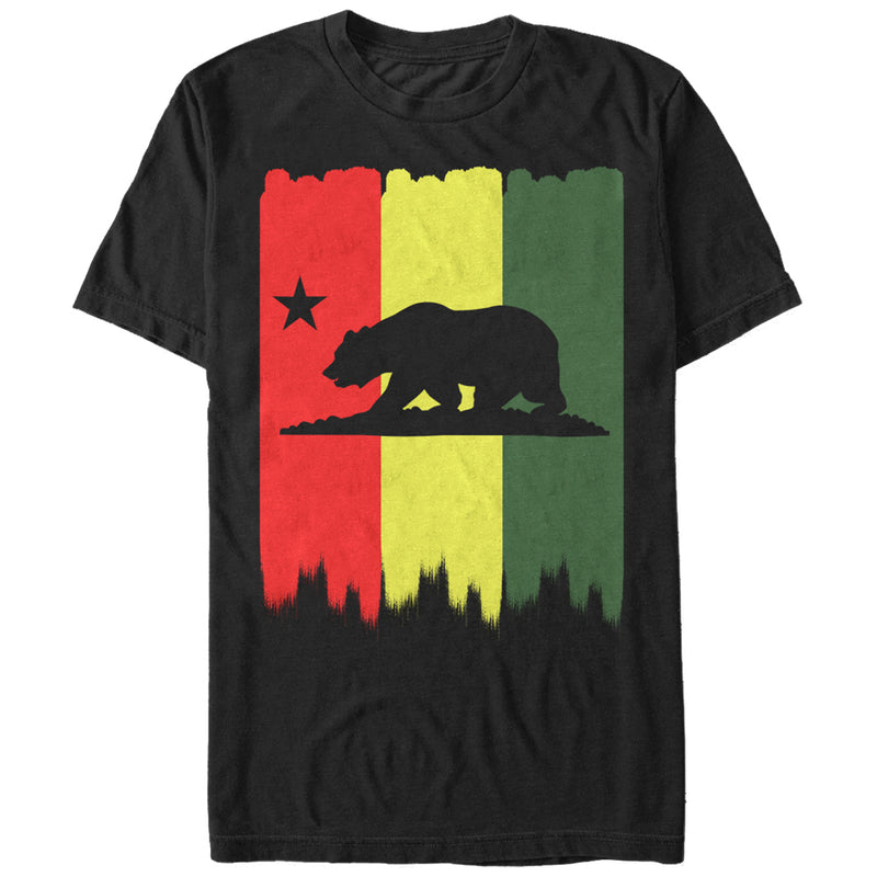 Men's Lost Gods Rasta California Bear T-Shirt