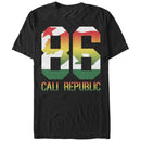 Men's Lost Gods Rasta Cali Flag 86 T-Shirt