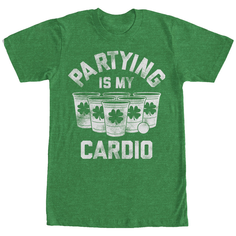Men's Lost Gods Partying is My Cardio T-Shirt