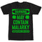 Men's Lost Gods Warning May Contain Malarky T-Shirt