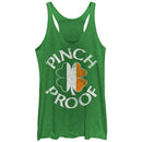 Women's Lost Gods St. Patrick's Day Pinch Proof Racerback Tank Top