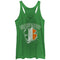 Women's Lost Gods Getting Lucky Ireland Racerback Tank Top