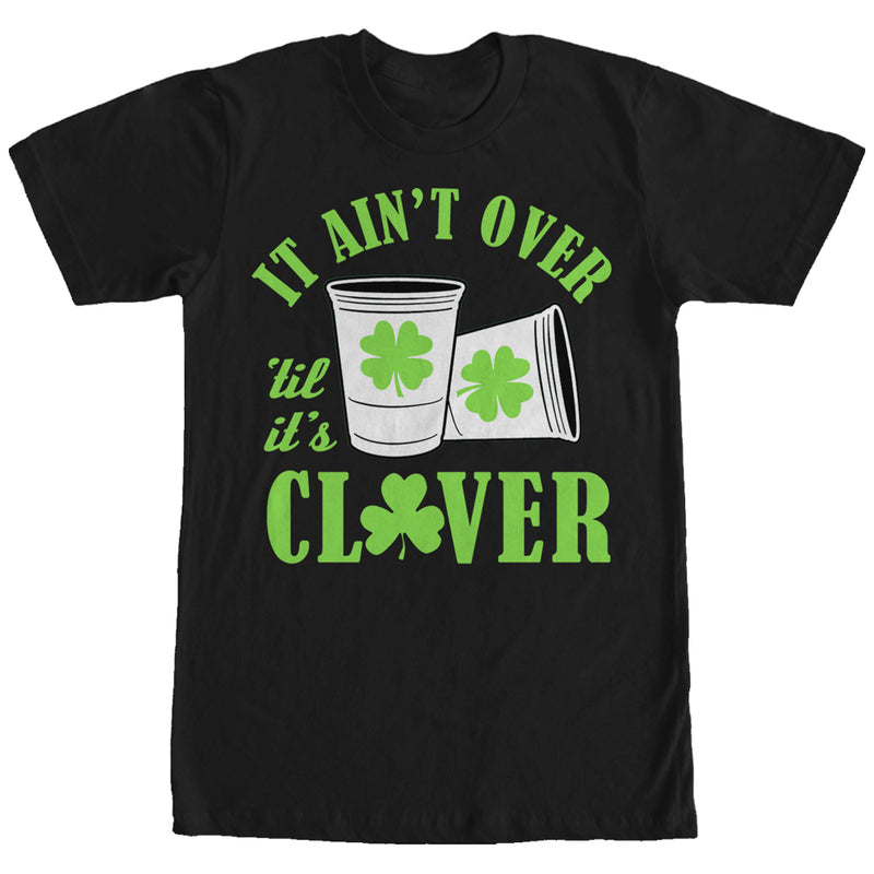 Men's Lost Gods Not Over Until It's Clover Ireland T-Shirt