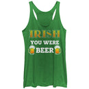 Women's Lost Gods Irish You Were Celtic Racerback Tank Top