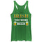 Women's Lost Gods Irish You Were Celtic Racerback Tank Top