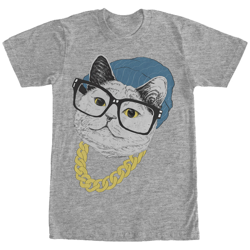 Men's Lost Gods Cat in Chain T-Shirt