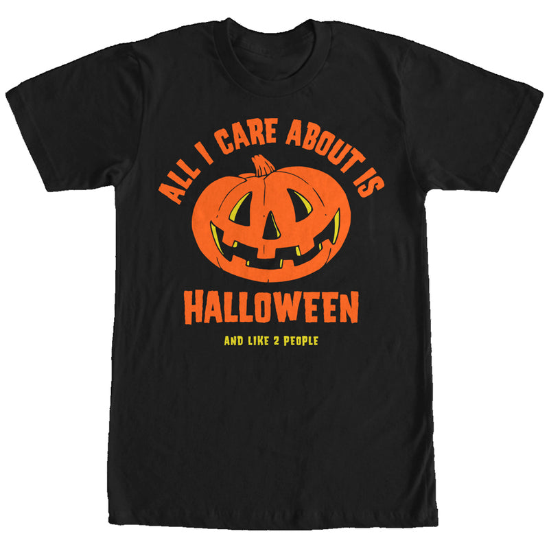 Men's Lost Gods All I Care About is Halloween T-Shirt