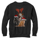 Women's Lost Gods Ugly Christmas Cats Sweatshirt