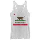 Women's Lost Gods Cat Republic Flag Racerback Tank Top