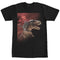 Men's Lost Gods Cat T. Rex Volcano T-Shirt