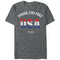 Men's Lost Gods Fourth of July  Proud and Free USA 1776 T-Shirt