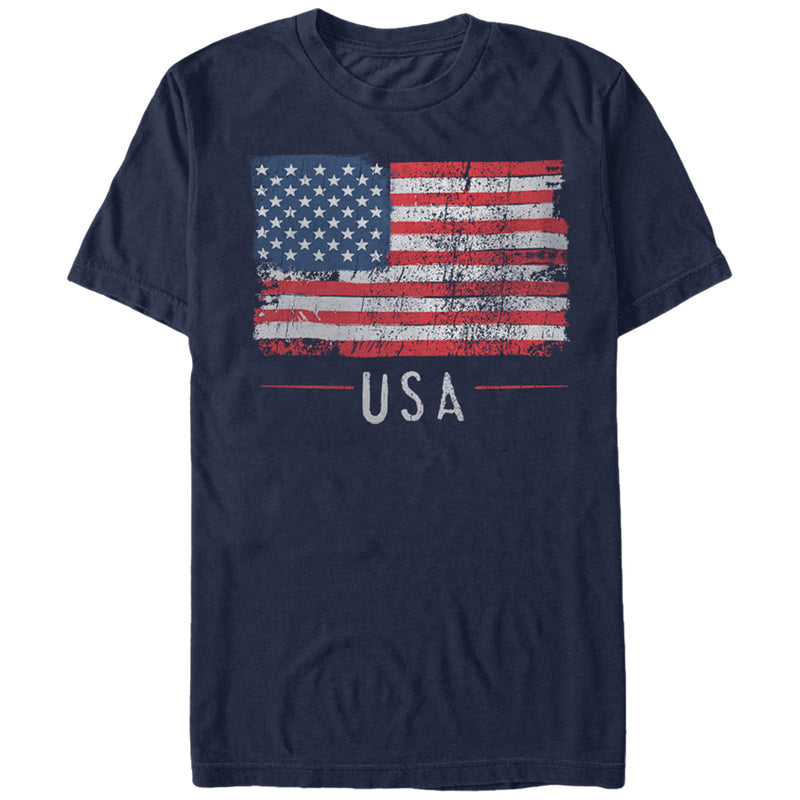 Men's Lost Gods Fourth of July  USA Flag Freedom T-Shirt