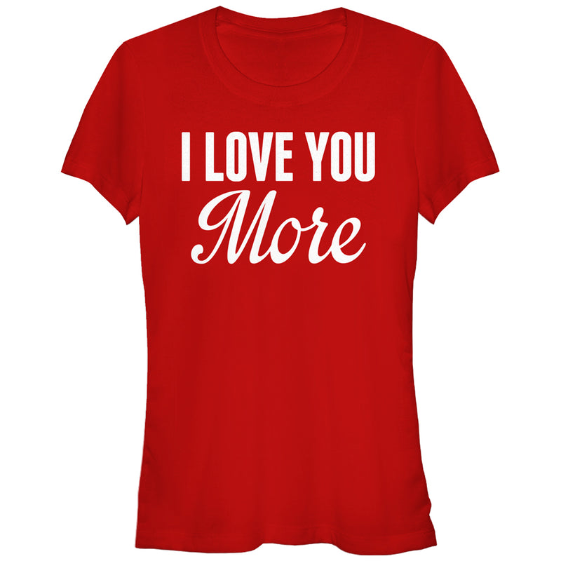 Junior's Lost Gods I Love You More T-Shirt