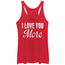 Women's Lost Gods I Love You More Racerback Tank Top