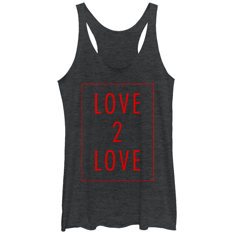 Women's Lost Gods Love Love Racerback Tank Top