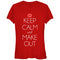 Junior's Lost Gods Keep Calm and Make Out T-Shirt