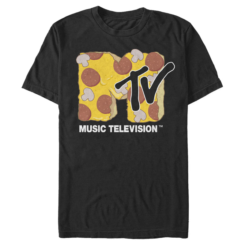 Men's MTV Pizza Logo T-Shirt