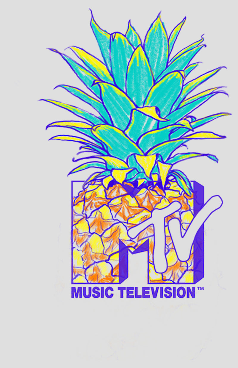 Women's MTV Pineapple Logo Racerback Tank Top