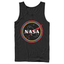 Men's NASA Galaxy In Rainbow Circles Tank Top