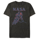 Men's NASA Neon Astronaut Cowboy In Space T-Shirt