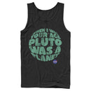 Men's NASA Pluto Was A Planet Tank Top