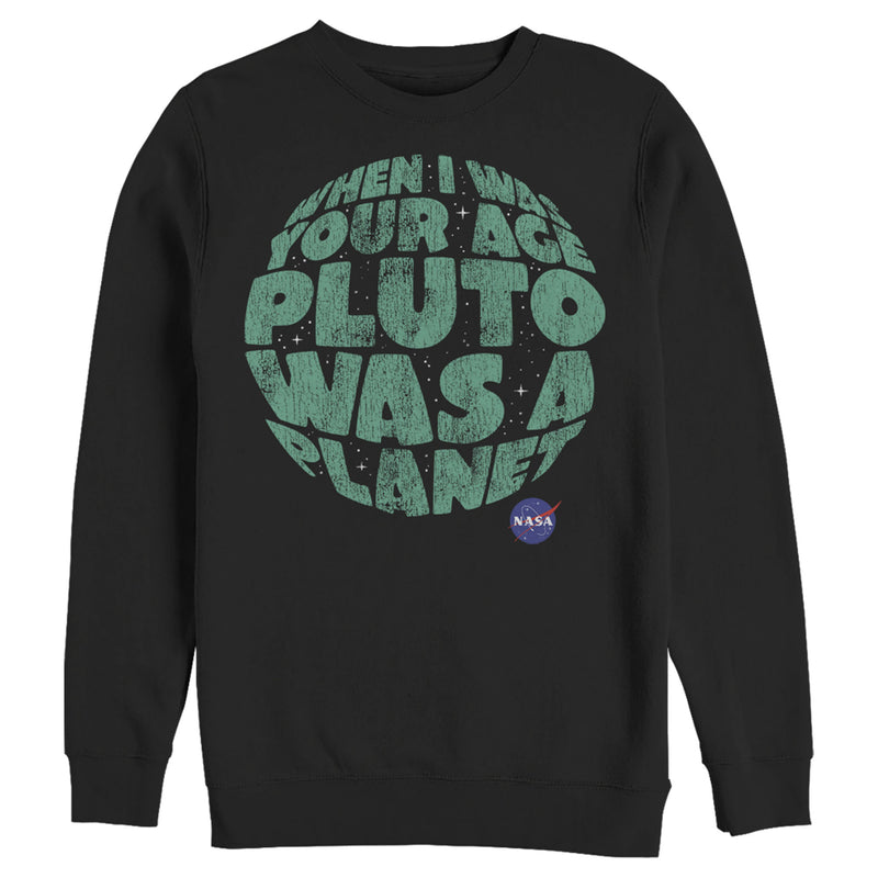 Men's NASA Pluto Was A Planet Sweatshirt