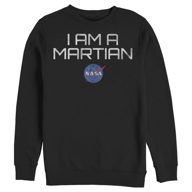 Men's NASA I Am A Martian With Logo Sweatshirt